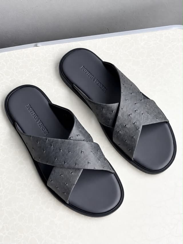 Bottega palm slippers